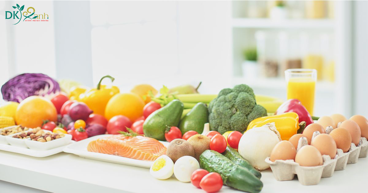 Mẹ nên ăn uống đa dạng