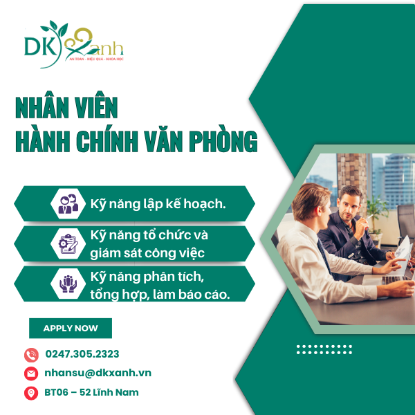 Nhân viên hành chính văn phòng 