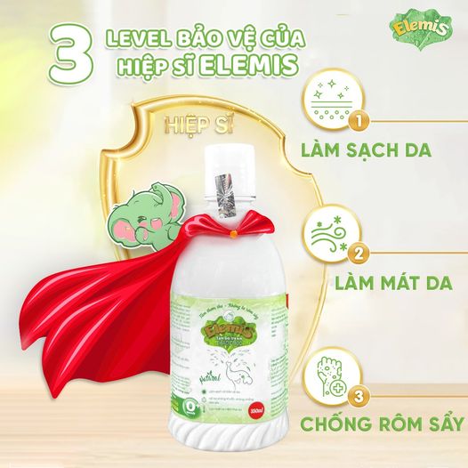 Nước tắm gội thảo dược Elemis 350 ml