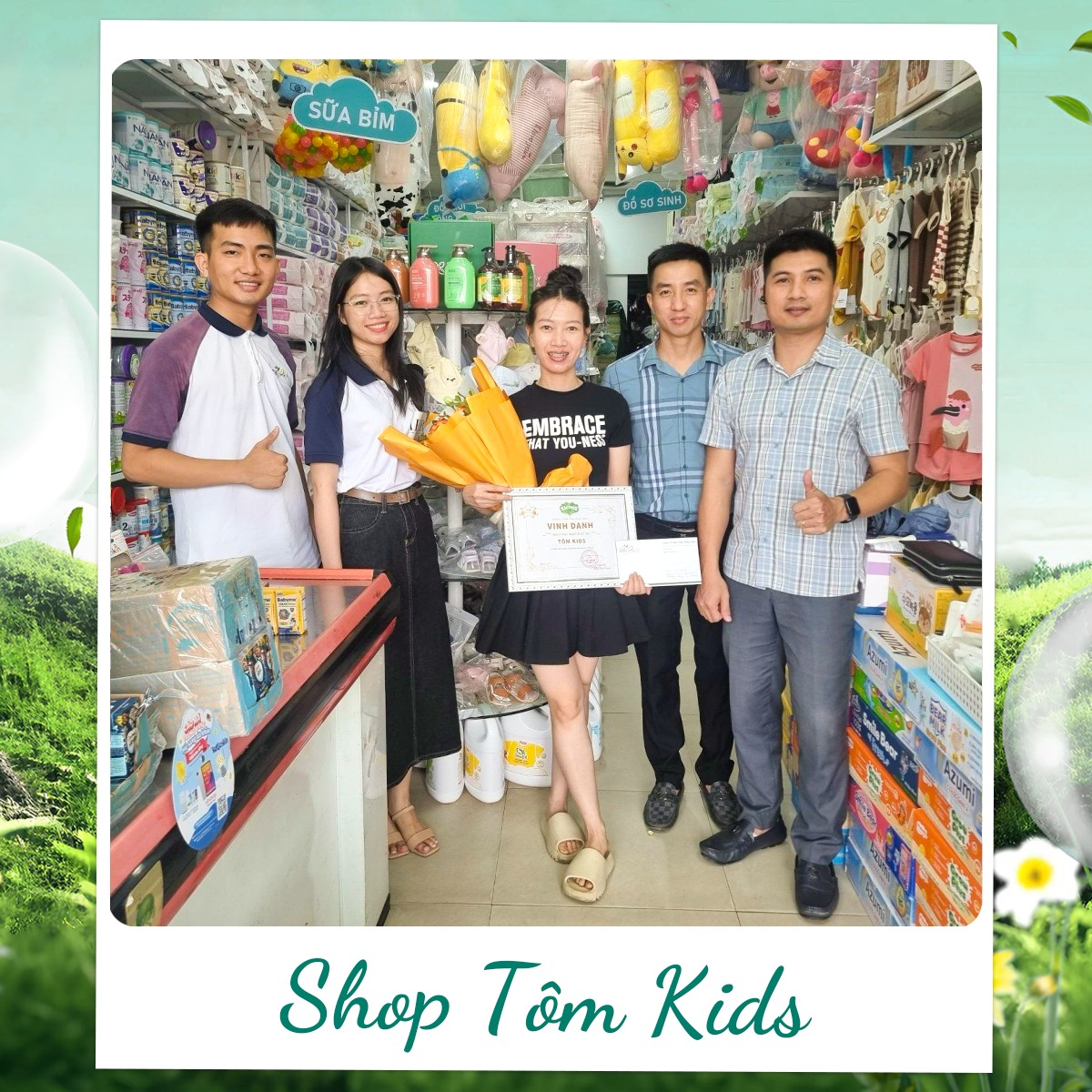 Shop Tôm Kids Bắc Giang