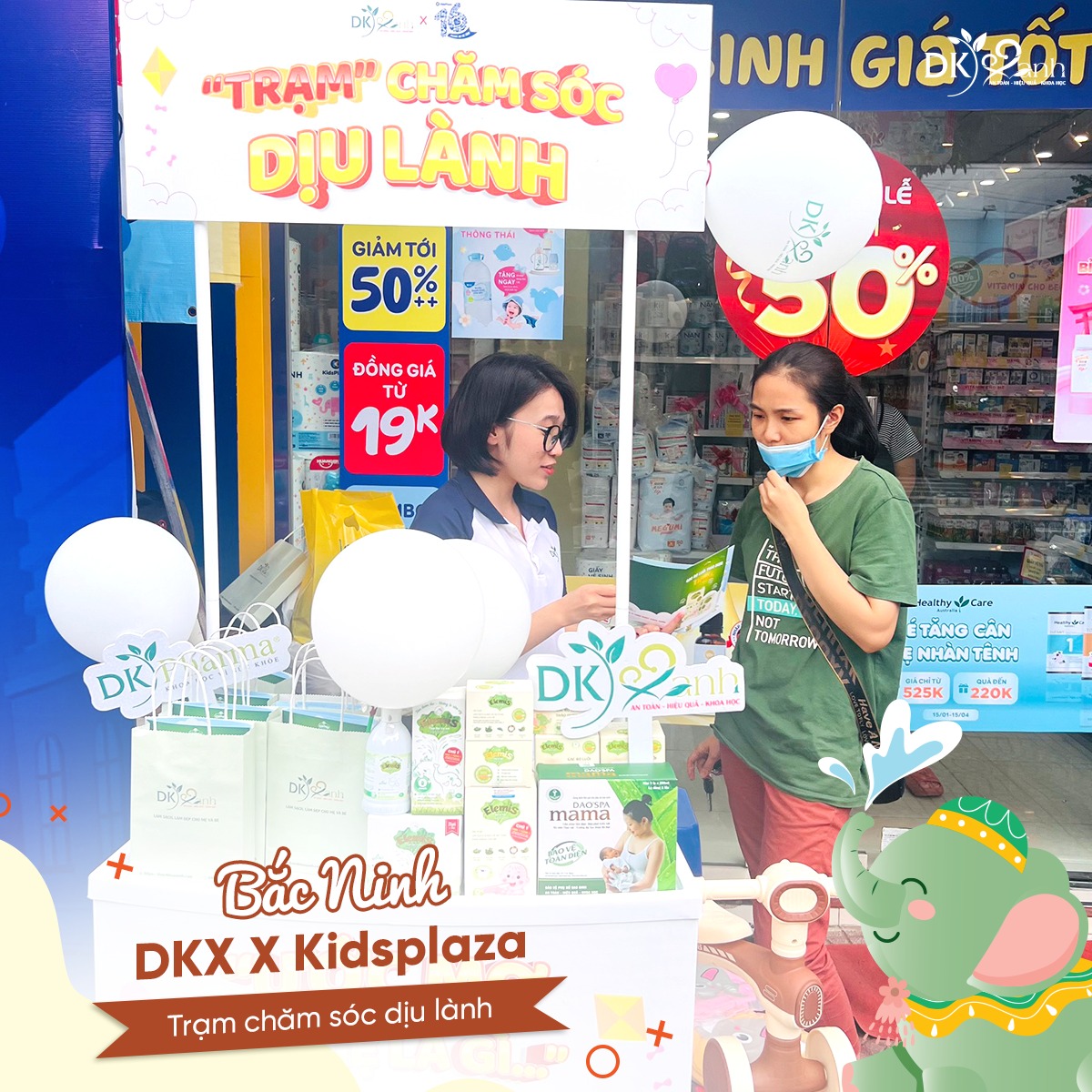 Trạm chăm sóc dịu lành Dược Khoa Xanh