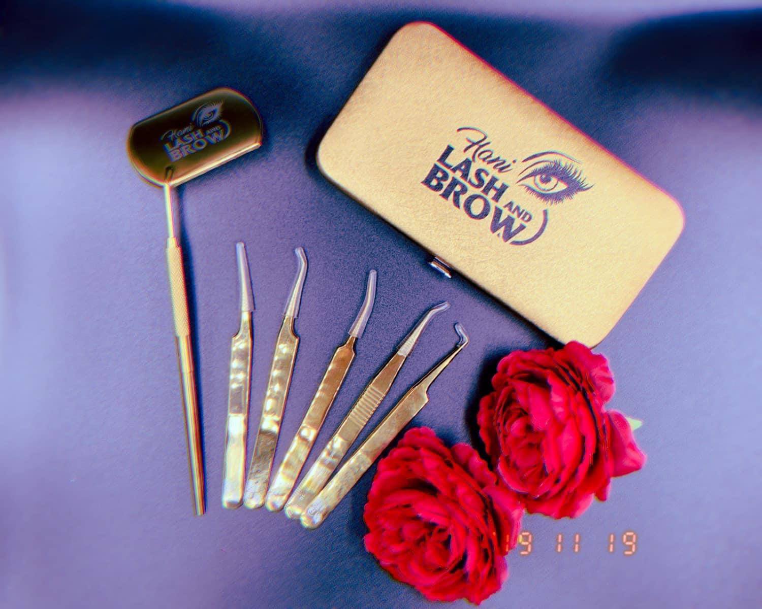 Nhíp nối mi đa năng Violet