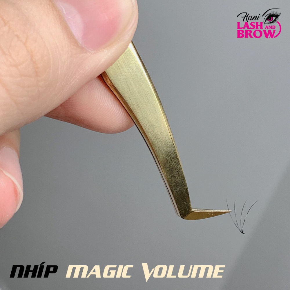 Nhíp nối mi Volume Vàng Thần Thánh
