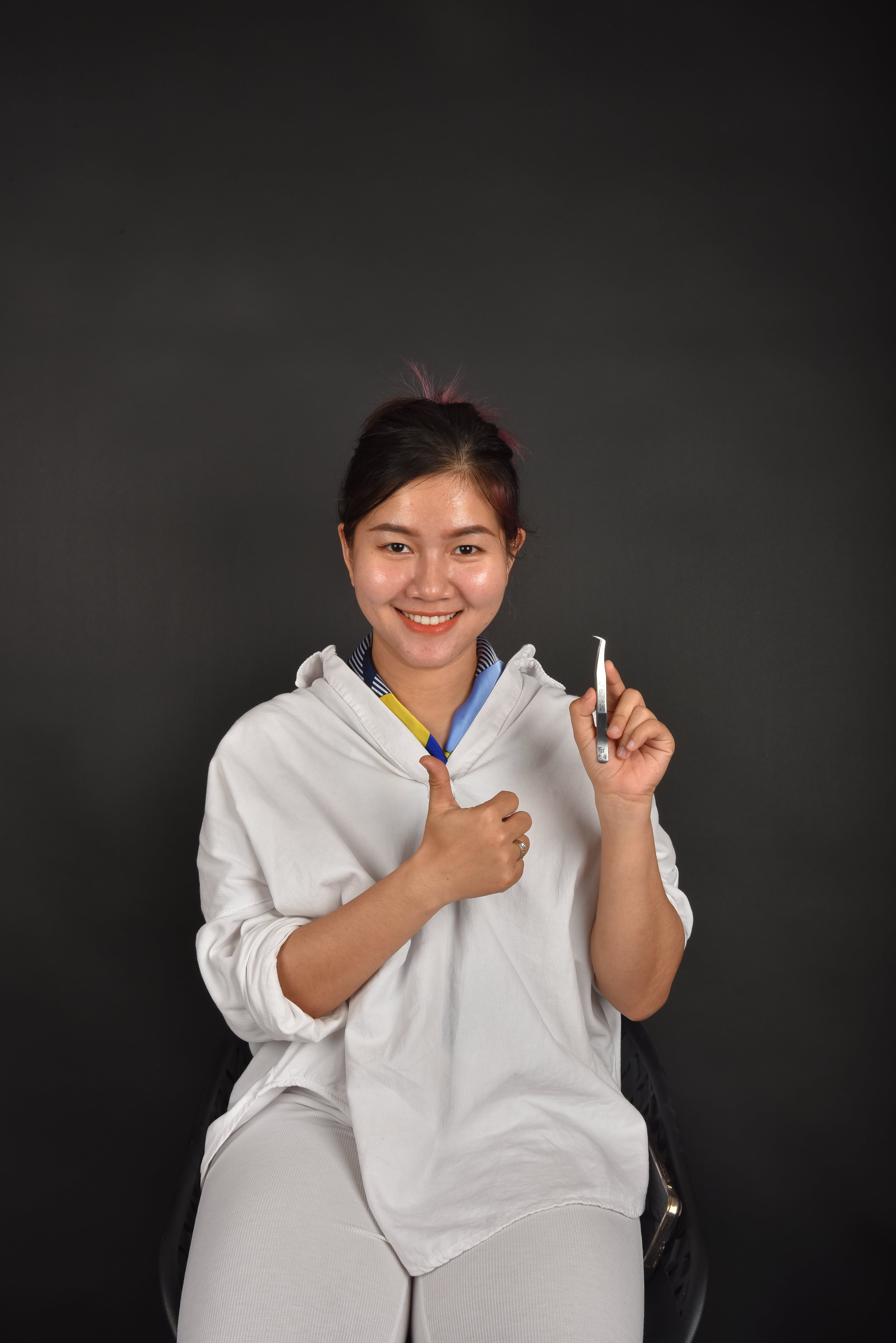 Nhíp mối mi Volume Bạc