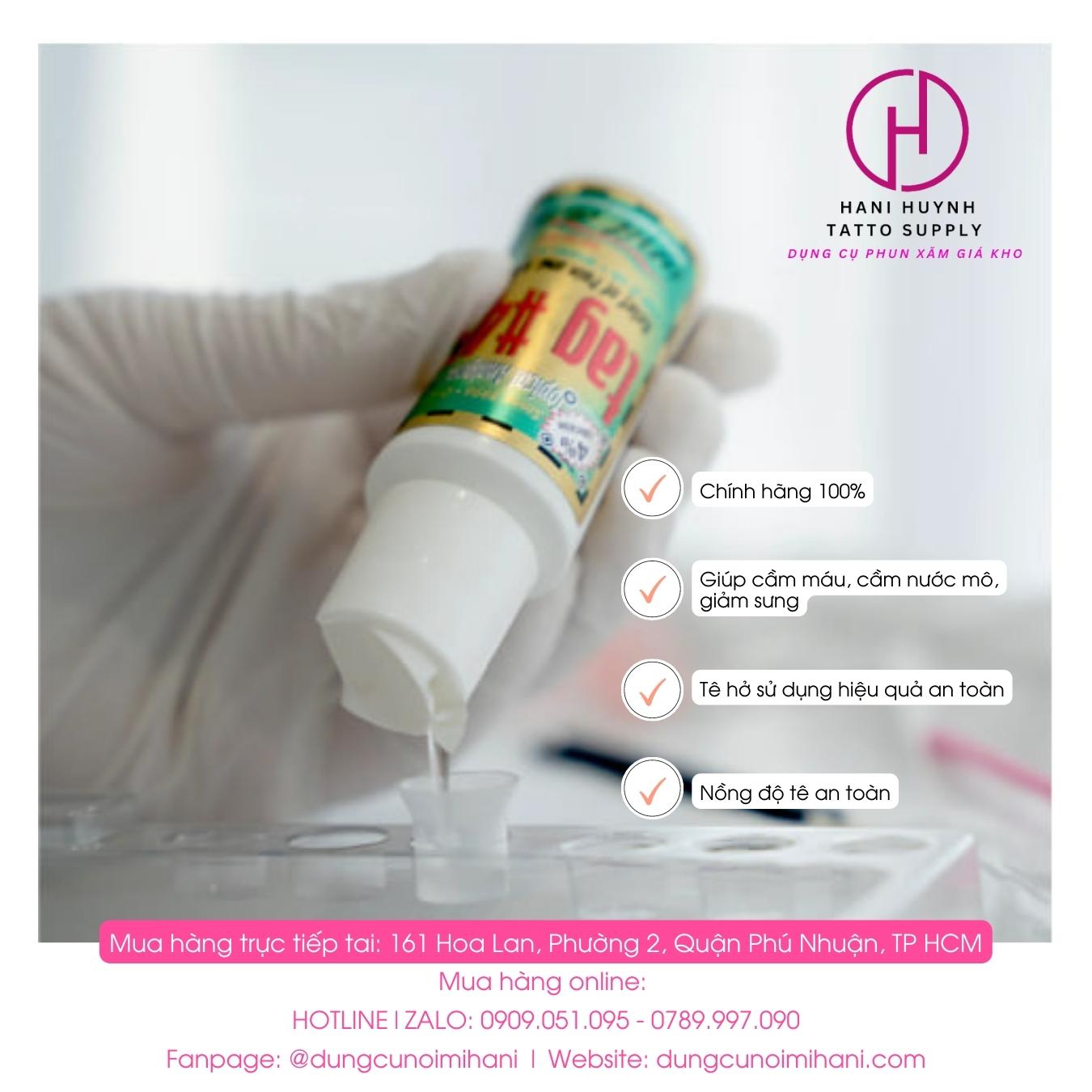 Tê Tag 45 Mỹ là loại tê gel phổ biến được sử dụng trong quá trình phun xăm thẩm mỹ.