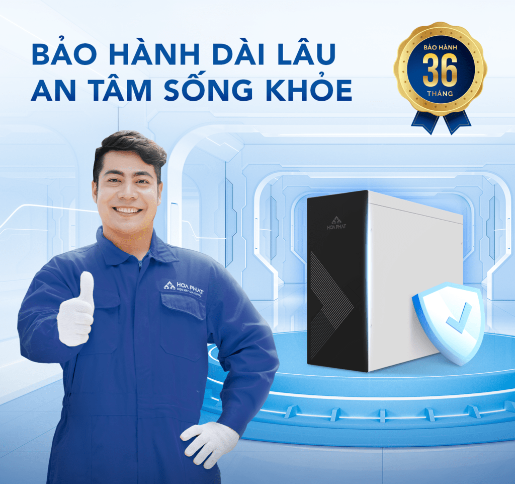 Máy lọc nước RO để gầm Hòa Phát HPU488