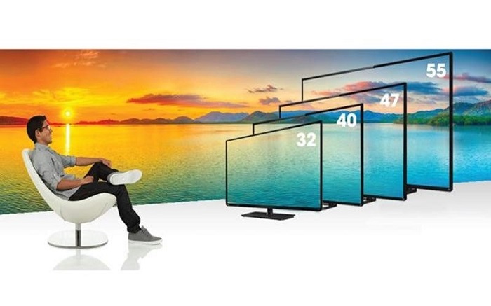 Tivi Toshiba đa dạng về kích cỡ màn hình cho khách hàng nhiều lựa chọn
