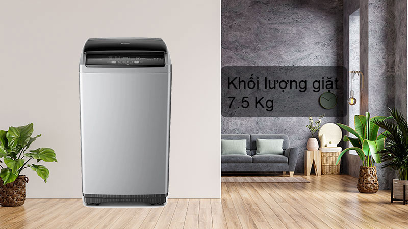 Máy giặt Sharp 7.5 Kg ES-Y75HV-S