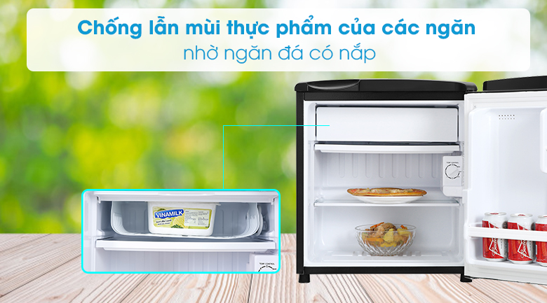 Tủ lạnh Aqua 50 lít AQR-D59FA (BS)