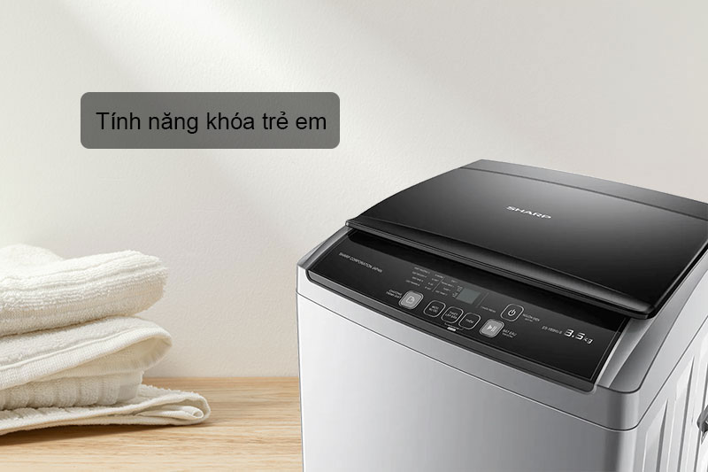 Máy giặt Sharp 8.5 Kg ES-Y85HV-S