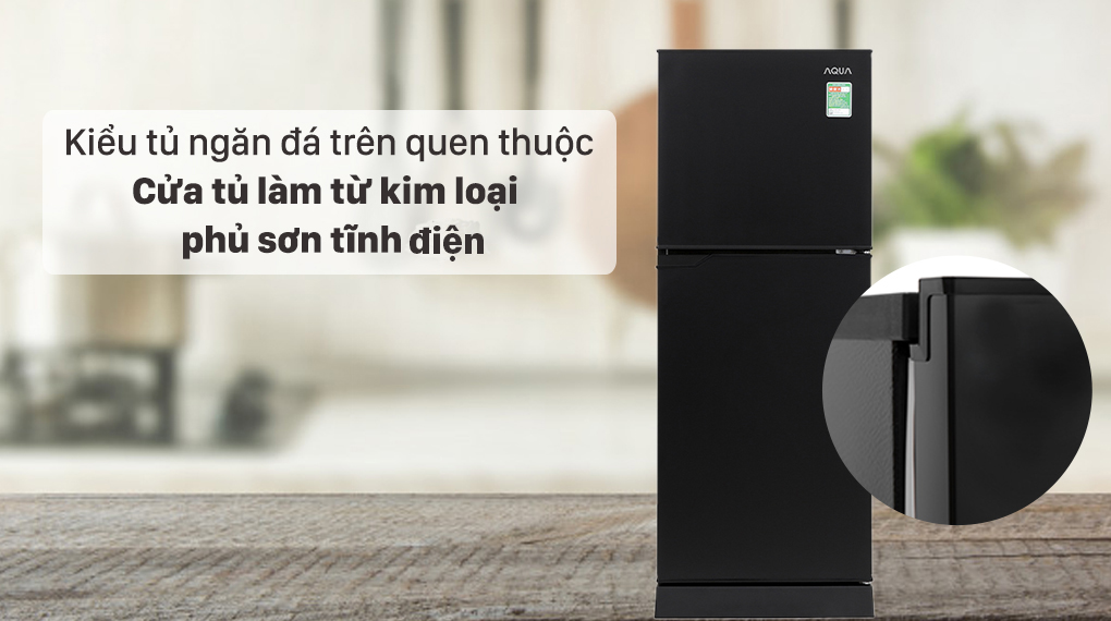 Tủ lạnh Aqua 130 lít AQR-T150FA(BS)