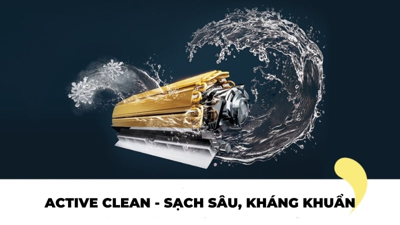Máy lạnh Comfee được tích hợp chức năng tự vệ sinh dàn lạnh