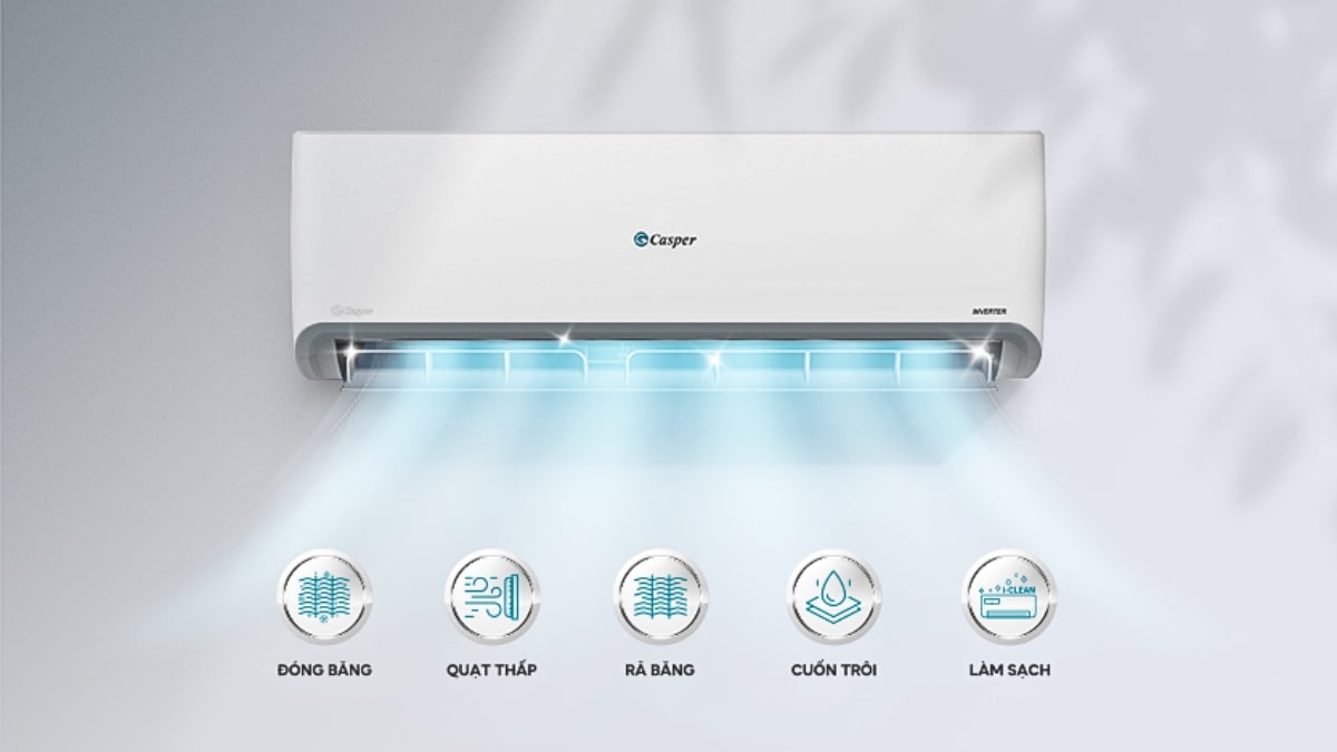 Máy lạnh Casper Inverter 2.5 HP GC-24IS35