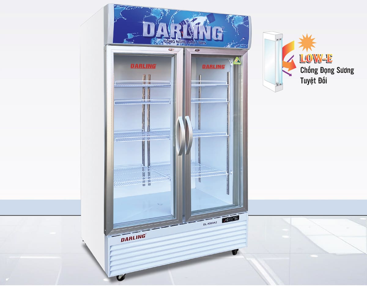Công nghệ Low-E giúp duy trì nhiệt độ ổn định bên trong tủ