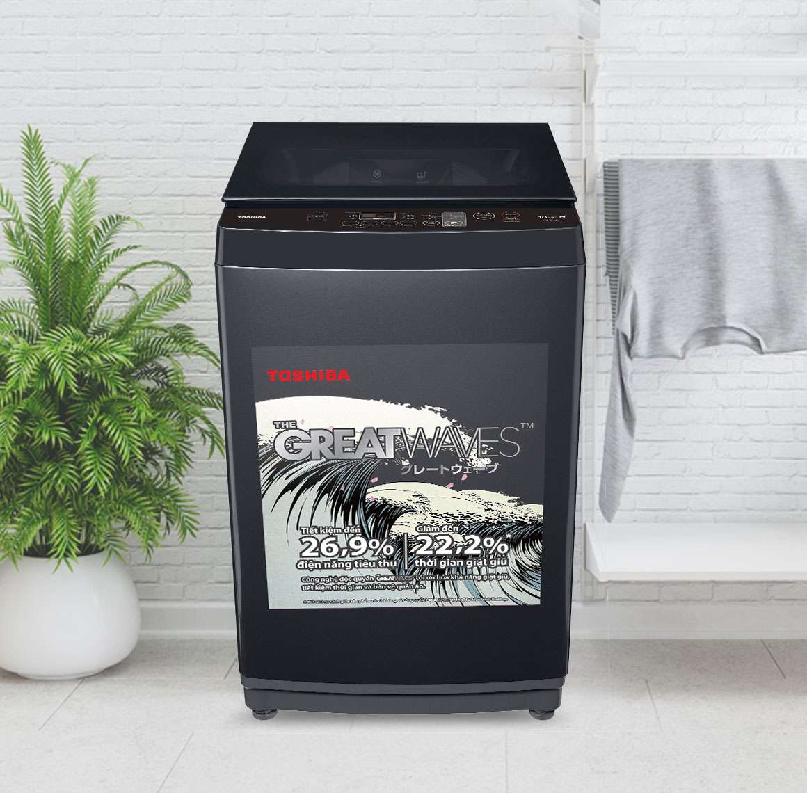 Máy giặt Toshiba 10 Kg AW-M1100JV(MK)