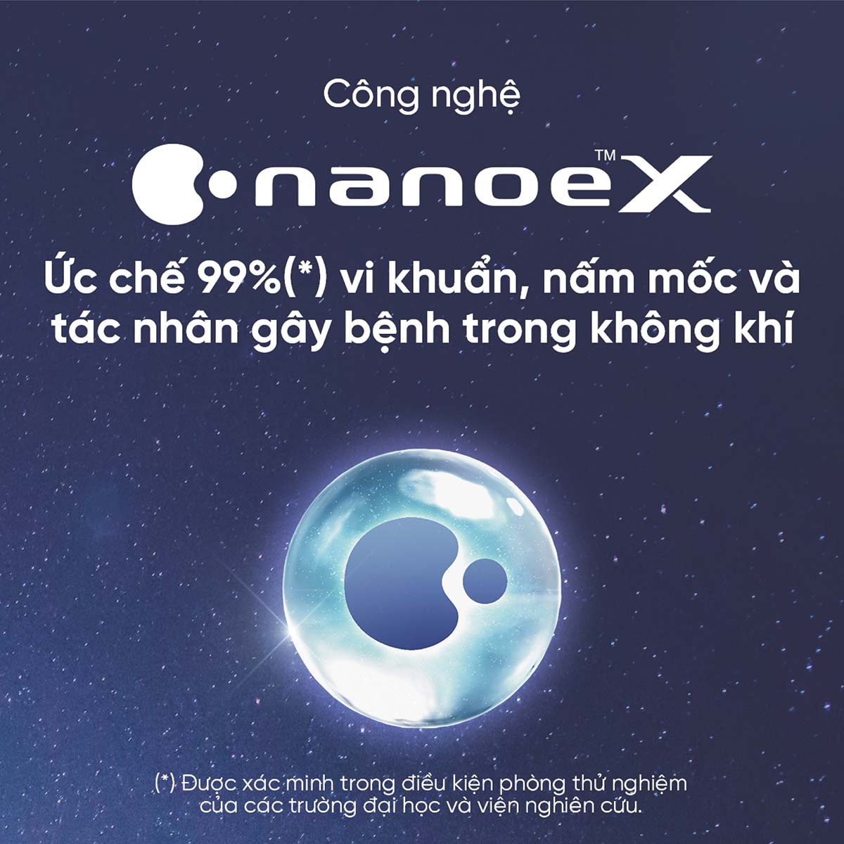 Điều hòa Panasonic tự làm sạch thông minh. Sạch vi khuẩn, nhẹ nỗi lo