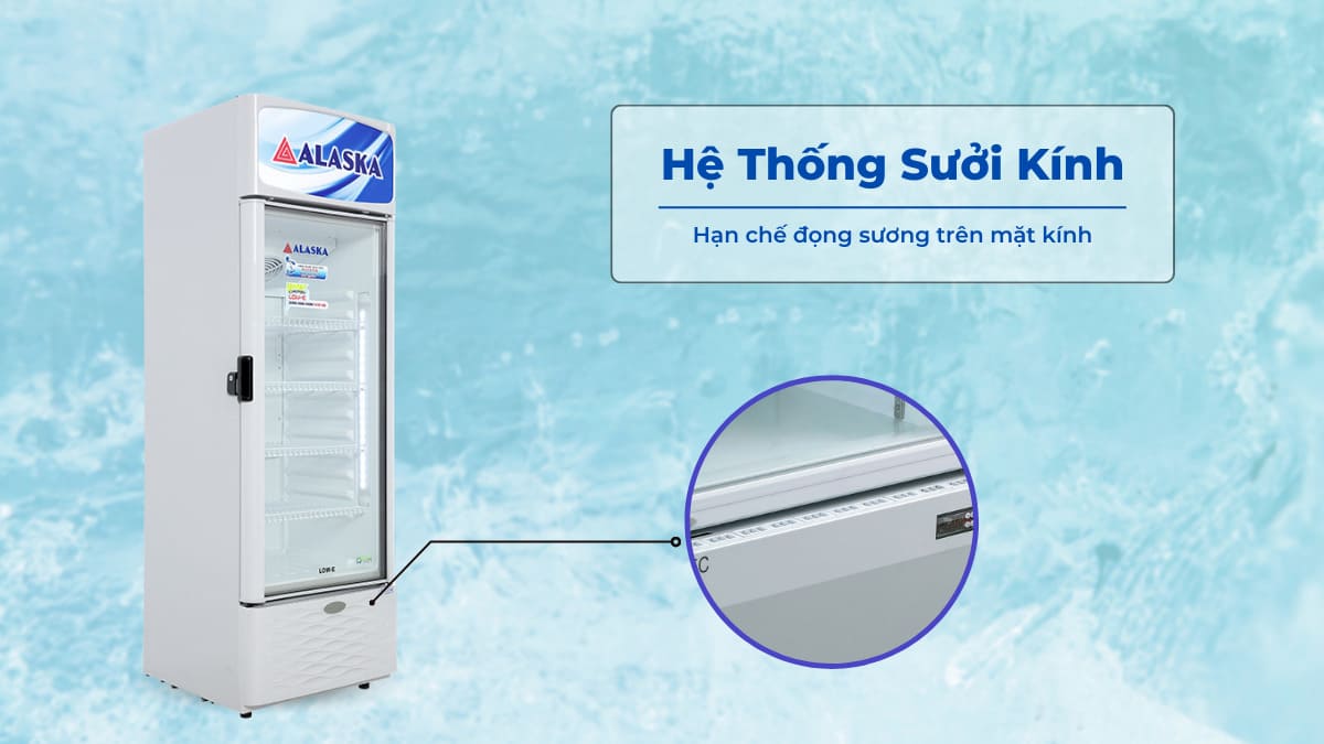 Hệ thống sưởi kính hạn chế tình trạng đọng sương, mất thẩm mỹ