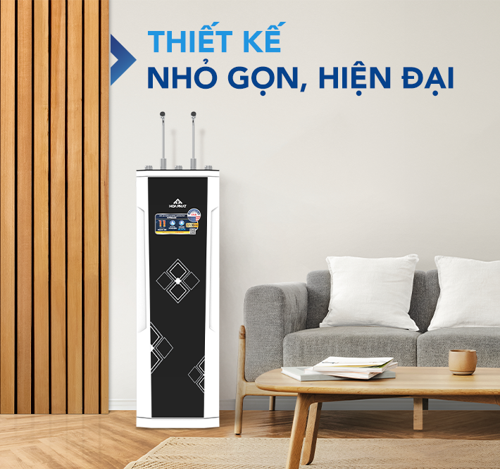 Máy lọc nước RO nóng nguội lạnh Hòa Phát HPN668
