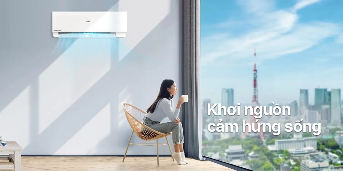 Máy lạnh Aqua được nhiều người tin dùng