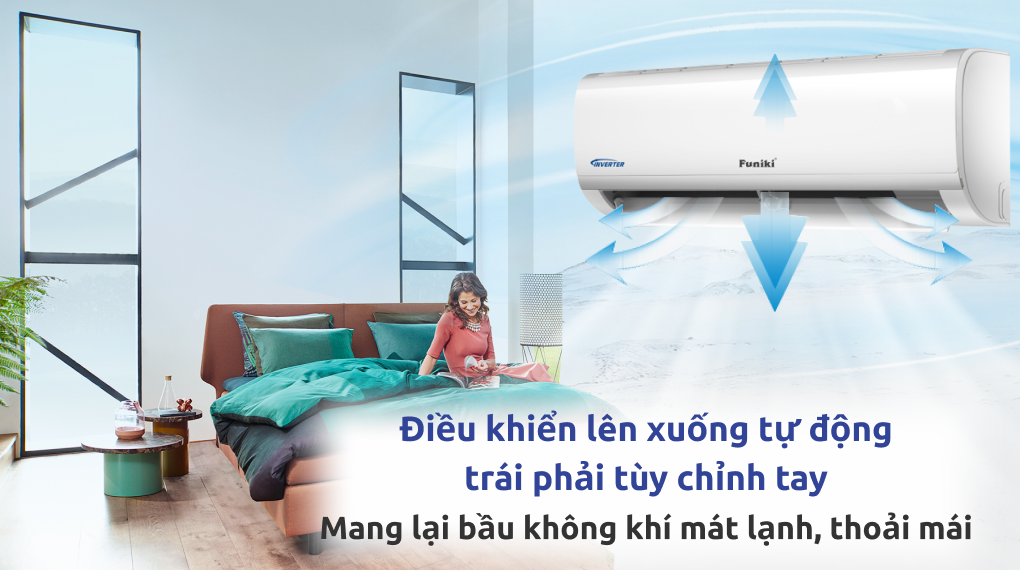 Máy Lạnh Funiki Inverter 1 HP HIC09TMU