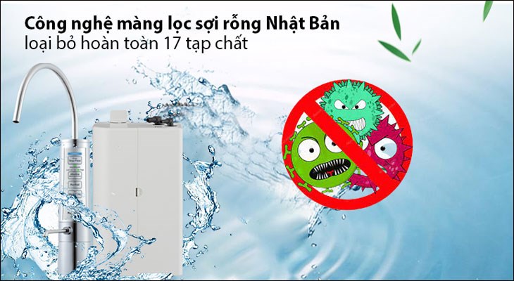 Máy lọc nước ion kiềm Panasonic TK-AB50 5 tấm điện cực