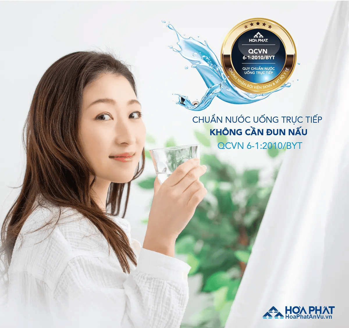 Máy lọc nước RO tủ đứng Hòa Phát HPR528