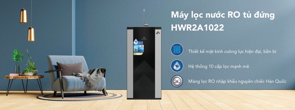 Máy lọc nước RO tủ đứng Hòa Phát HWR2A1022