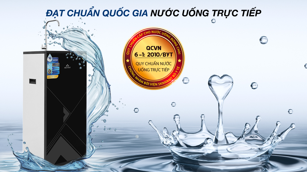 Máy lọc nước RO tủ đứng Hòa Phát HWR1B1022