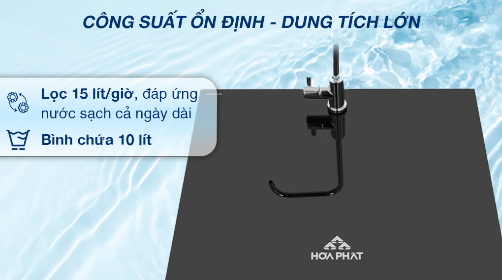Máy lọc nước RO tủ đứng Hòa Phát HWR1B1022
