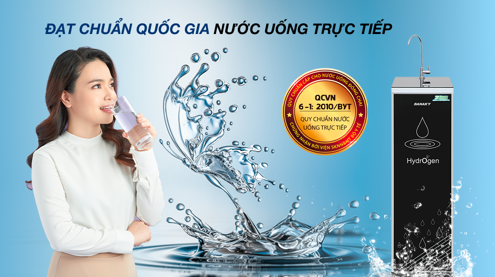Máy lọc nước Sanaky VH-5020VD nóng nguội 11 lõi