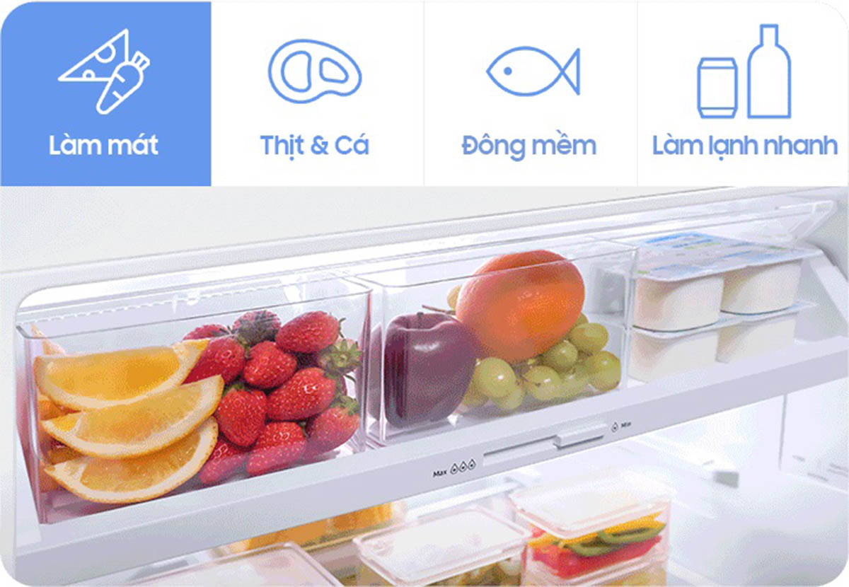 Tủ lạnh Samsung Inverter 382 lít RT38CG6584B1SV