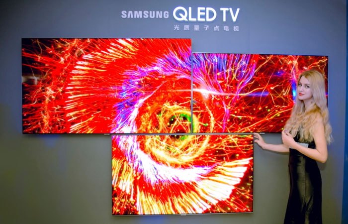 Tivi Samsung thuộc dòng QLED được cấu thành bởi công nghệ Chấm lượng tử