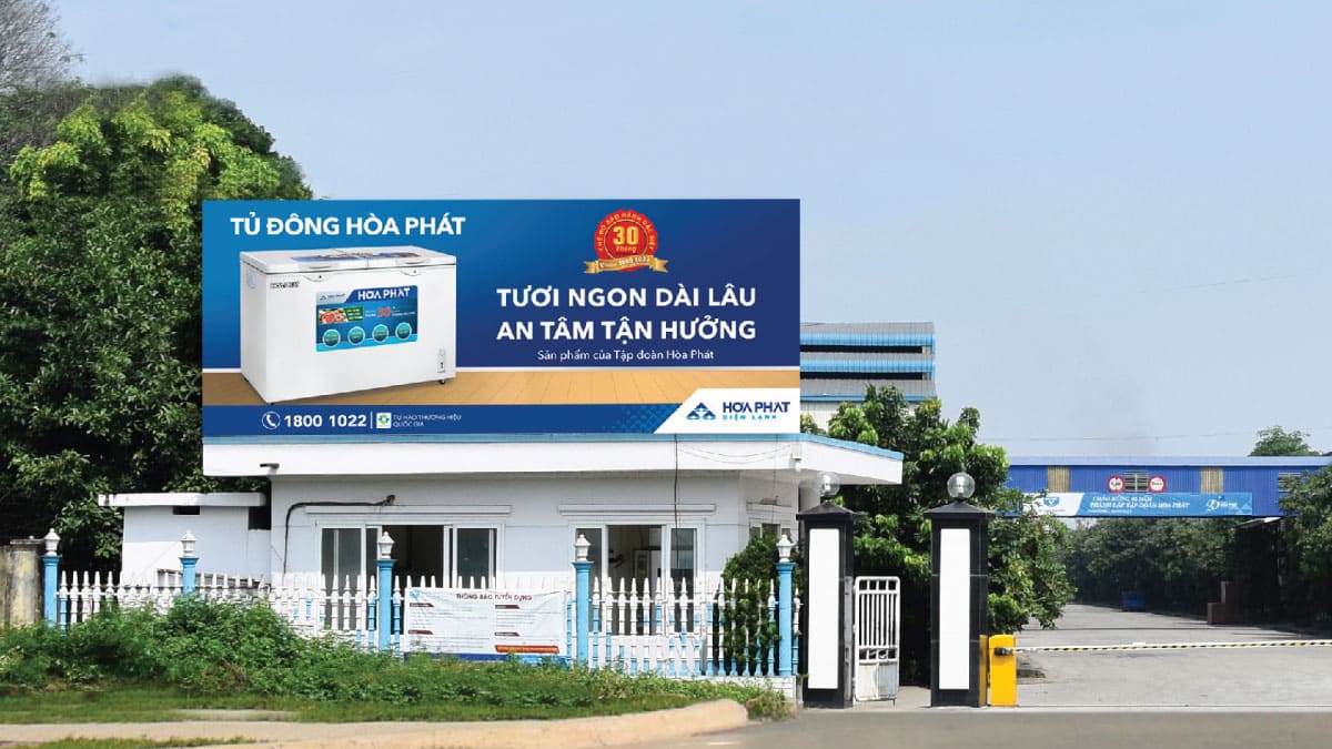 Thương hiệu Hòa Phát uy tín trên thị trường