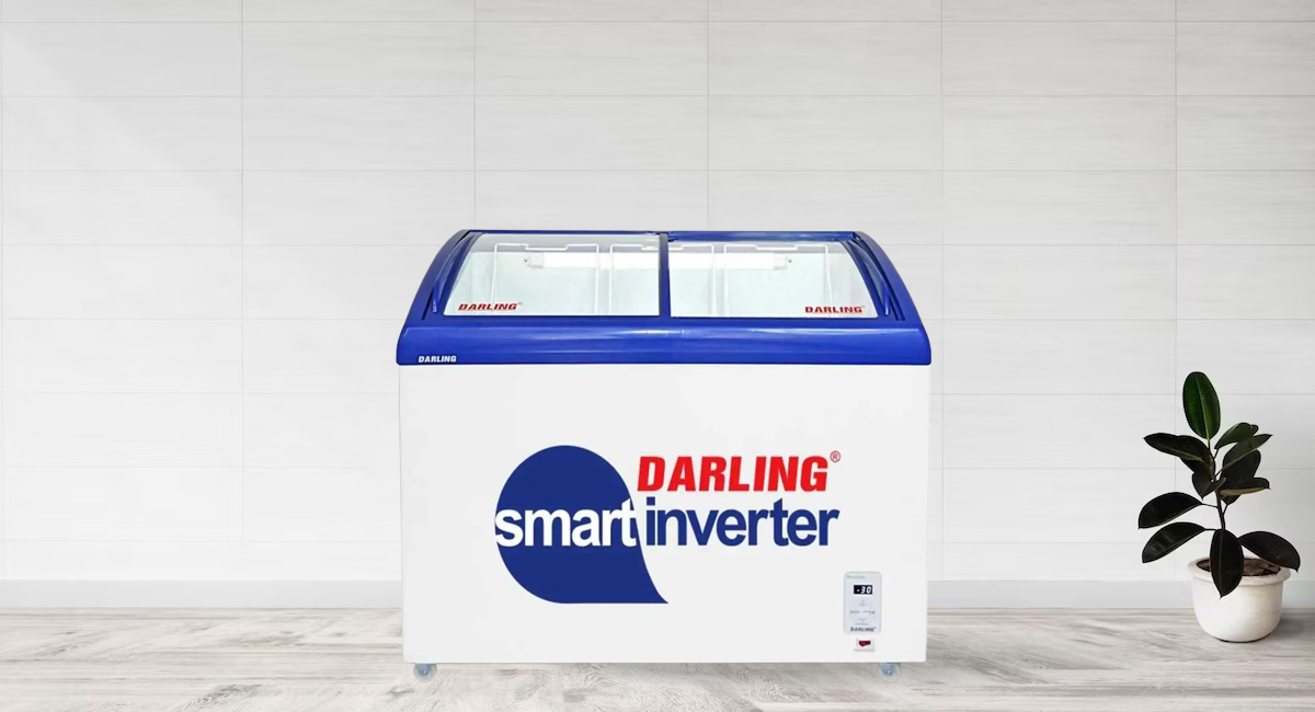 Tủ Đông Darling Inverter 300 Lít DMF-3079ASKI có thiết kế nhỏ gọn