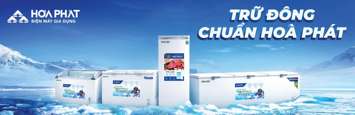 Tủ đông Hòa Phát được nhiều người tin dùng
