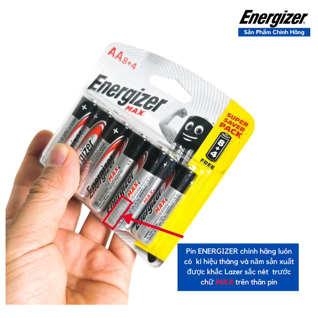So sánh pin Energizer với các thương hiệu pin phổ biến
