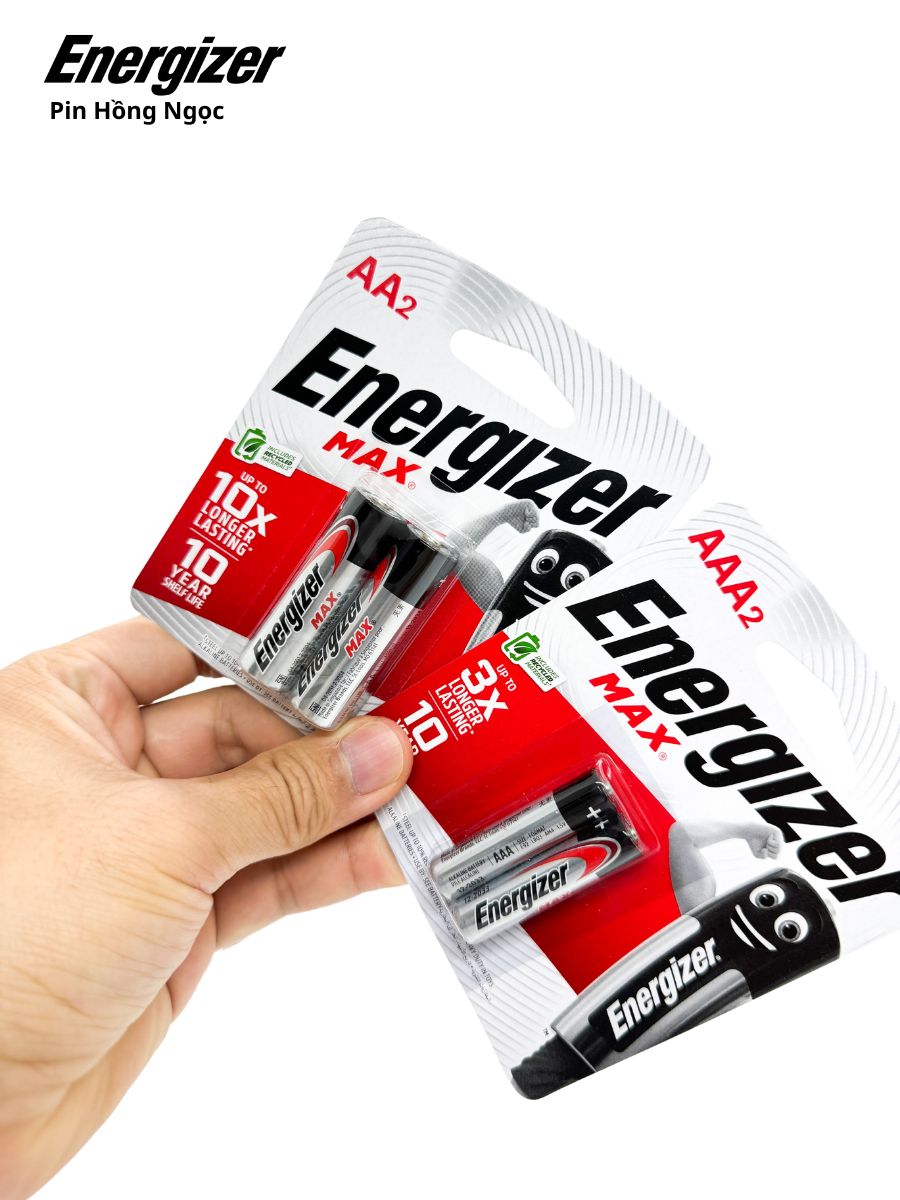 Pin Energizer AA chính hãng – hiệu suất bền bỉ