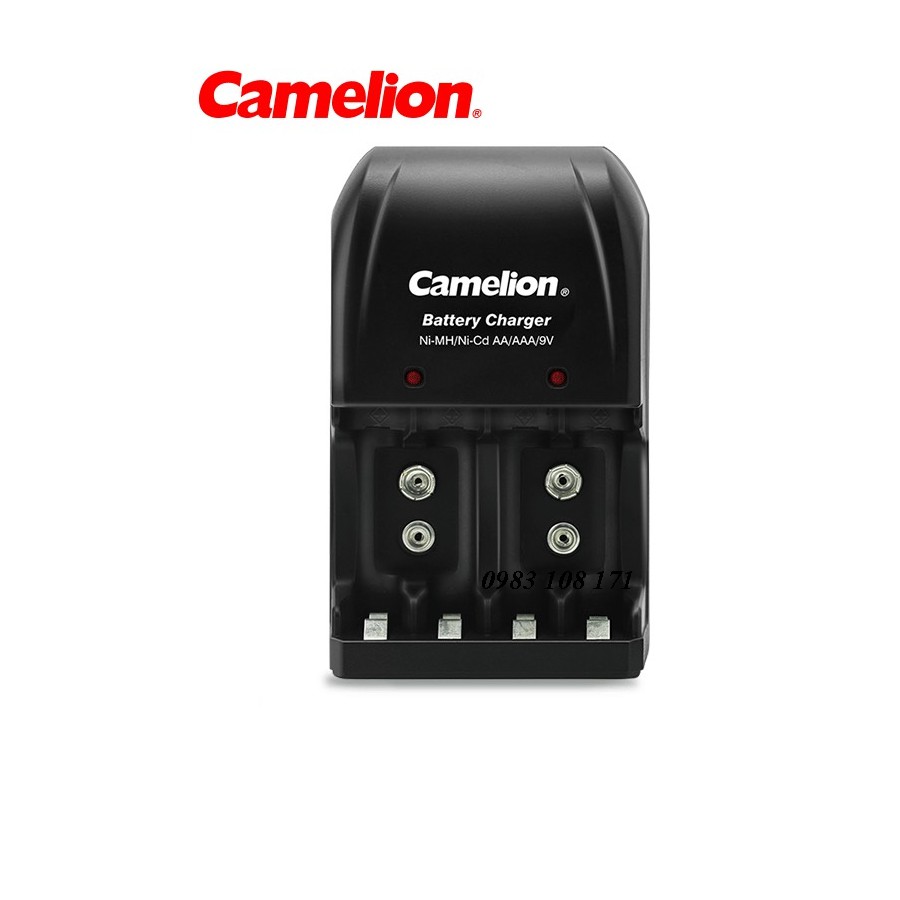 Bộ sạc Pin 9V, AA, AAA Camelion