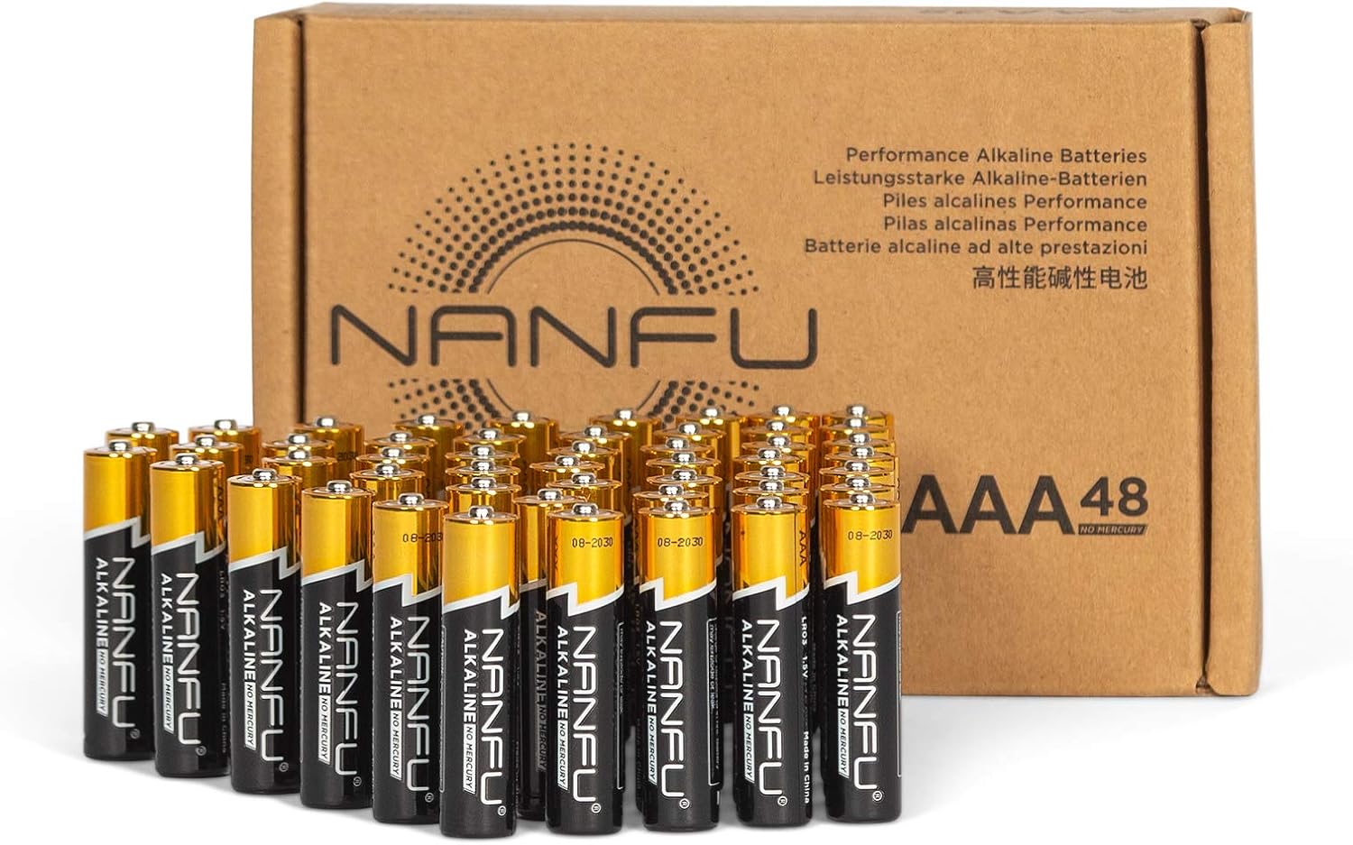 Pin Nanfu AA AAA Alkaline chính hãng tại Pin Hồng Ngọc
