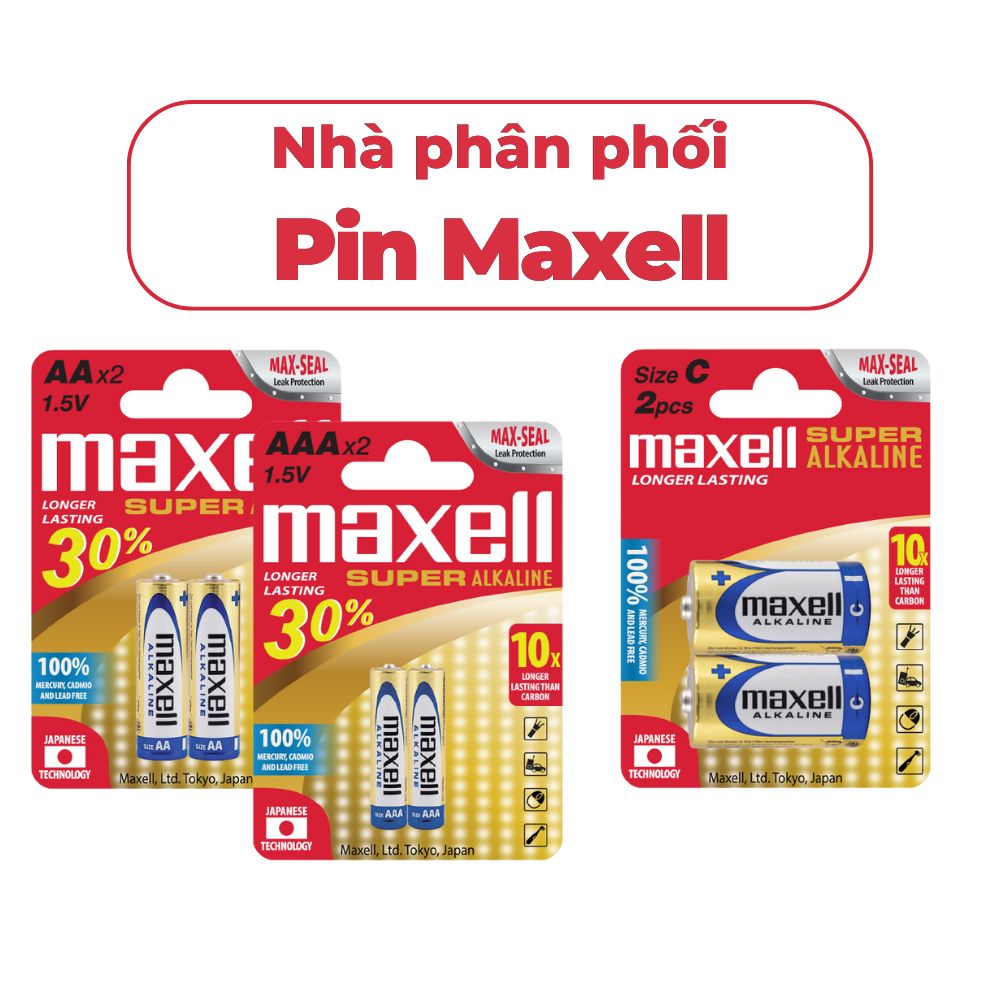 Nhà phân phối pin maxell