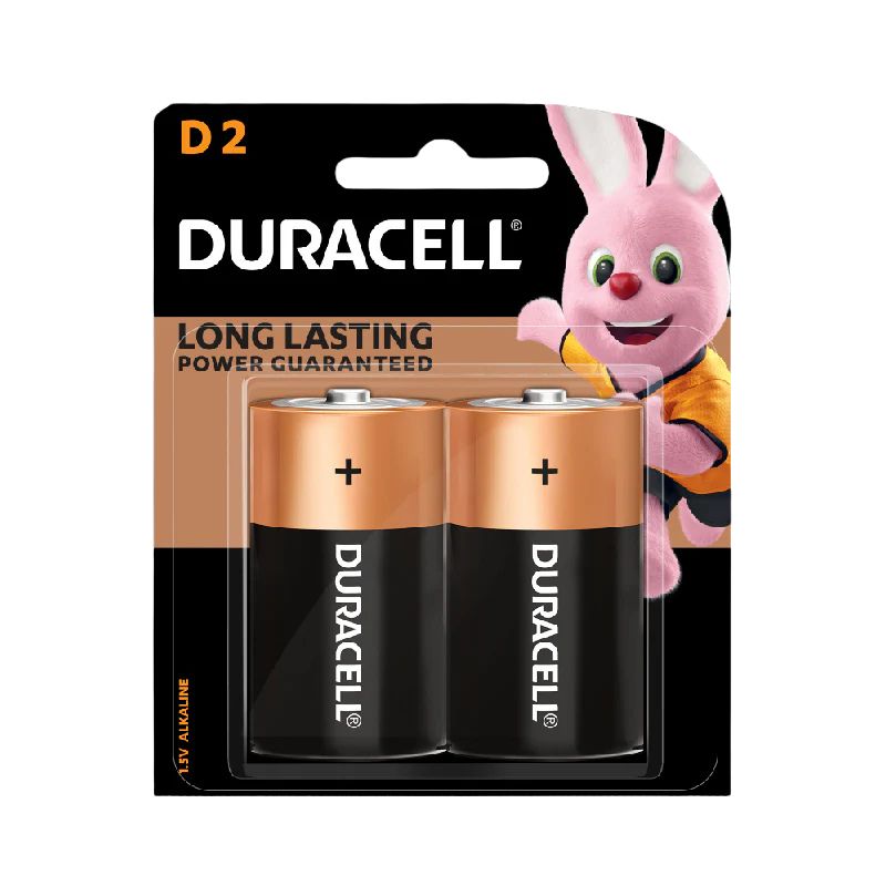 Pin đại Duracell Coppertop D vỉ 2 viên