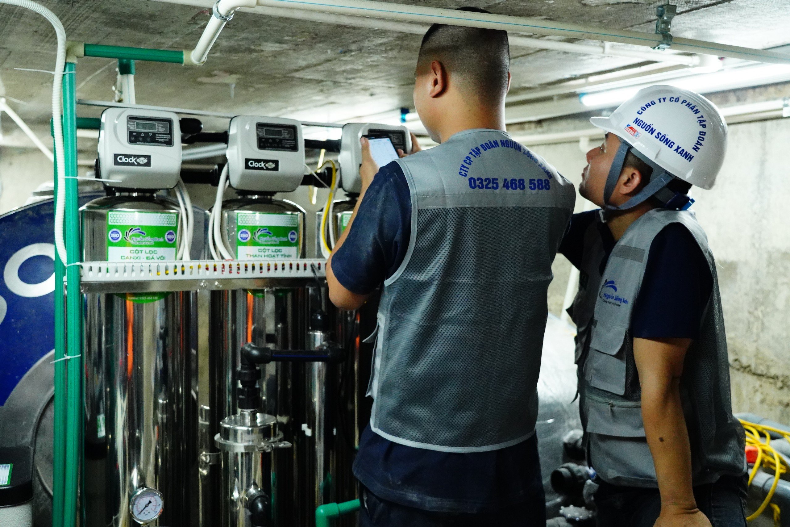 Bảo trì hệ thống lọc tổng đầu nguồn