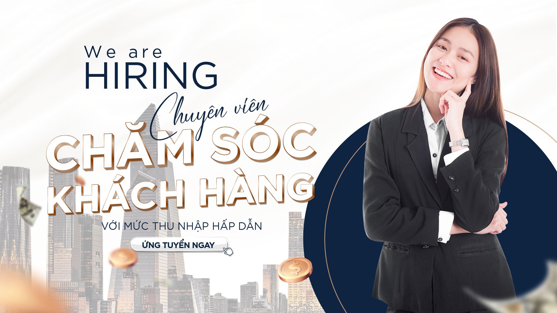 Premier Property tuyển dụng Chăm sóc Khách hàng