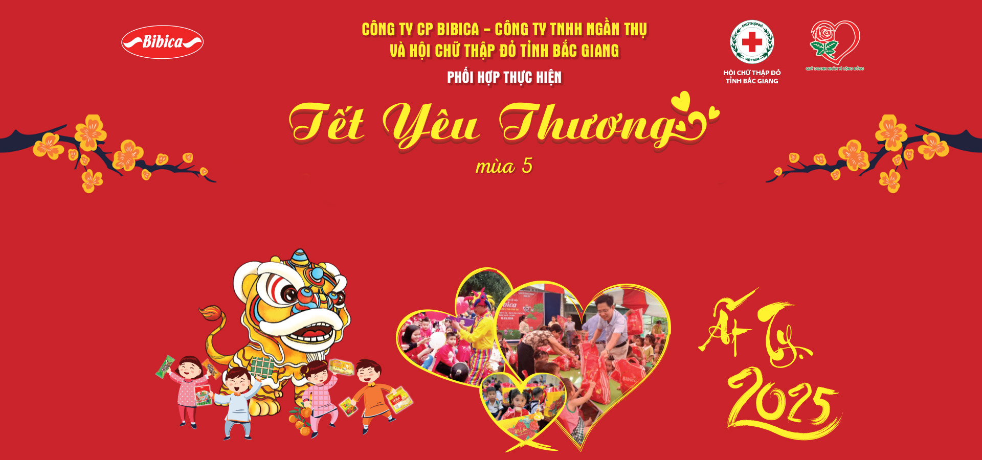 Tết Yêu Thương mùa 5 - Bibica trao gửi yêu thương, vun đắp mùa xuân ấm no cho trẻ em