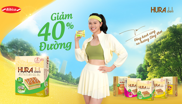 HURA Deli “Giảm 40% đường” – Đồng hành cùng xu hướng sống khỏe