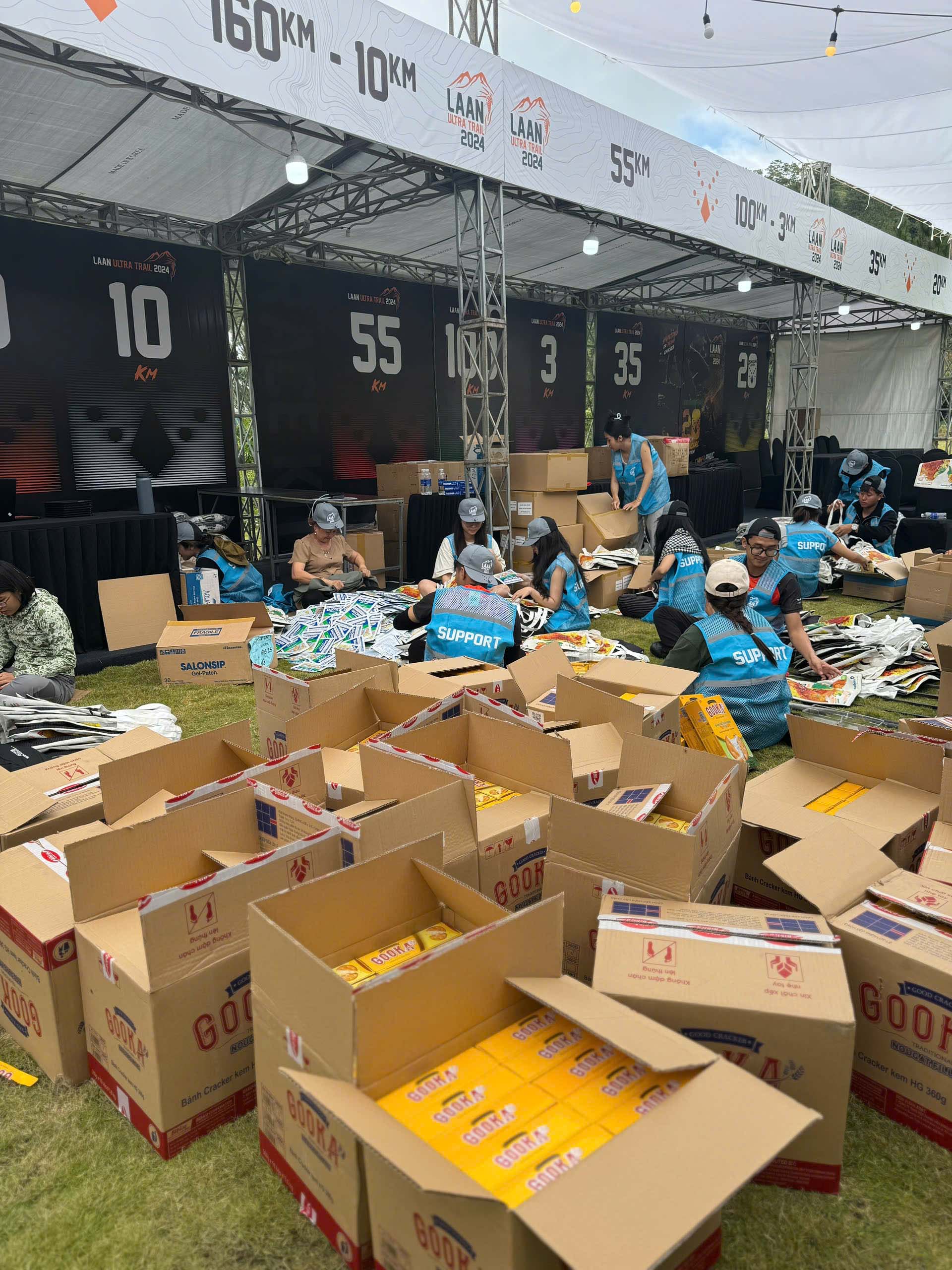 Bánh Quy Gooka hân hạnh đồng hành cùng LAAN Ultra Trail 2024