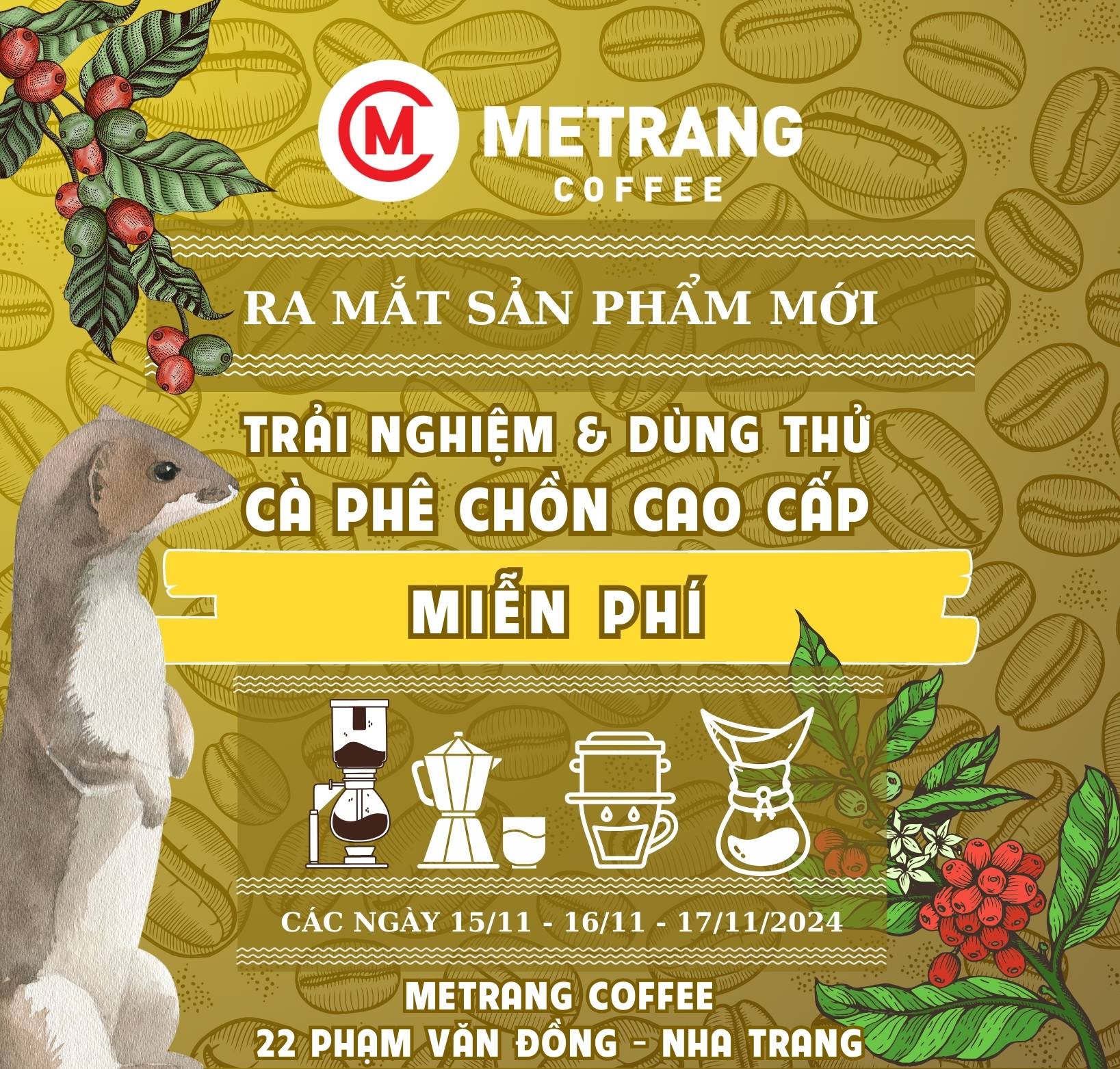 cà phê Việt Nam, cà phê mê trang, cà phê robusta, cà phê arabica, cà phê hạt, cà phê pha máy, cà phê bột, cà phê sạch, cà phê cao cấp, cà phê hòa tan, cà phê hút chân không, cà phê đặc sản, cà phê chế biến ướt, OEM coffee, ODM coffee