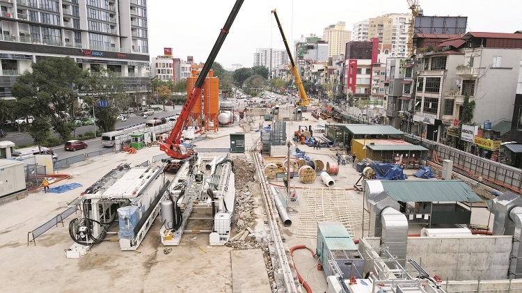 VNCOTE cung cấp nẹp nhựa xây dựng cho dự án Ga Nhổn