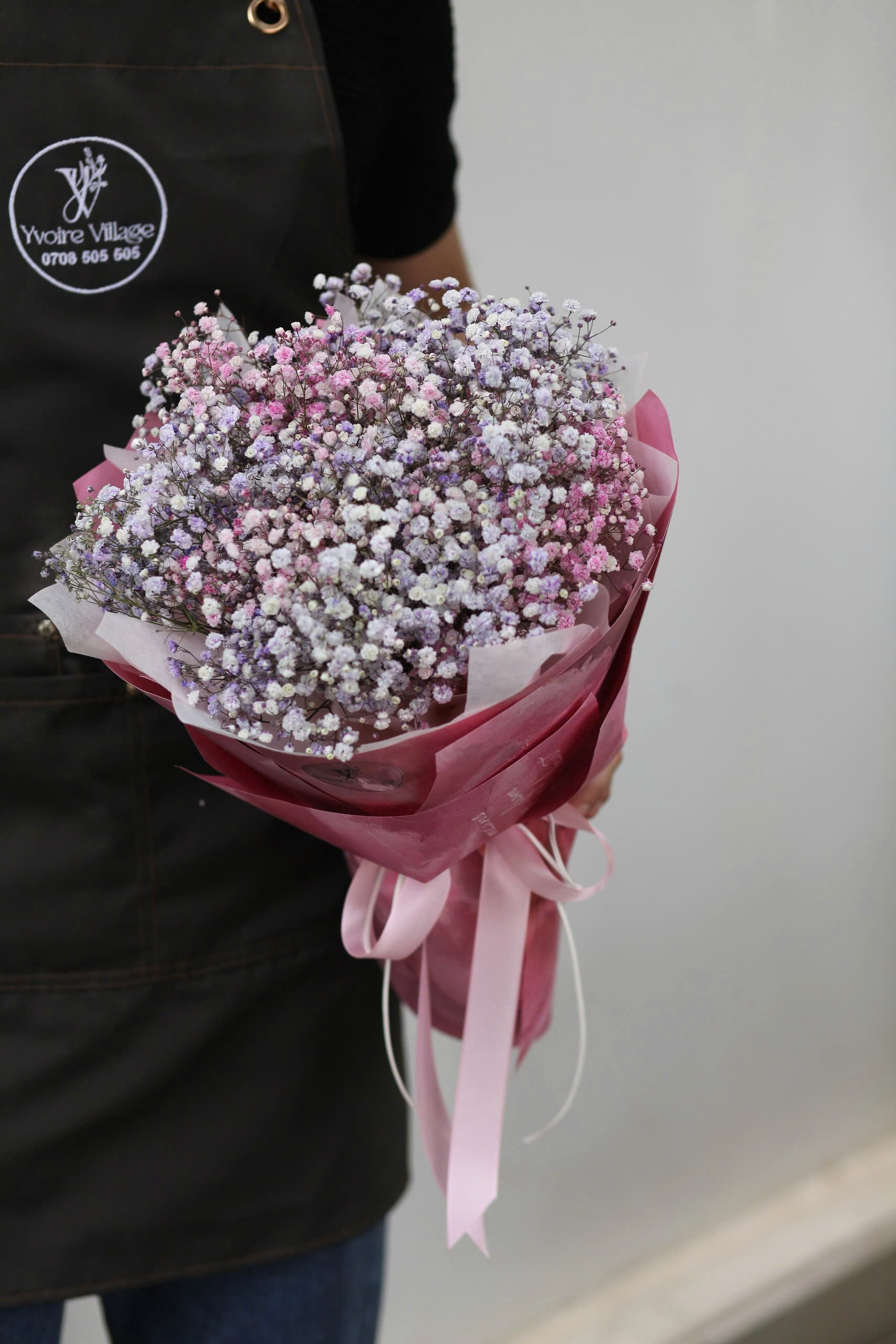 Mẫu giỏ hoa HB07 tặng thầy cô nhân ngày 20/11 ý nghĩa | Yvoire Flowers