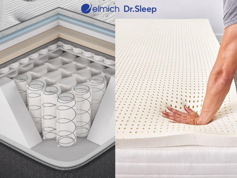 nệm lò xo hay nệm cao su